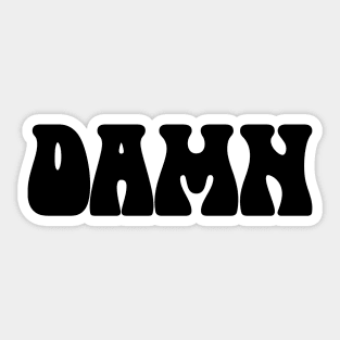 DAMN Sticker